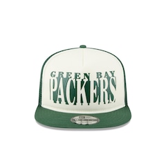 Boné New Era 9Fifty A-Frame Snapback Green Bay Packers NFL Masculino - Foto 2
