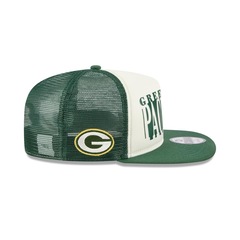 Boné New Era 9Fifty A-Frame Snapback Green Bay Packers NFL Masculino - Foto 3