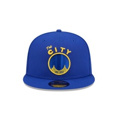 Boné New Era 9Fifty San Francisco Warriors NBA Hardwood Masculino - Foto 2