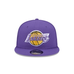 Boné New Era 9Fifty Los Angeles Lakers Q4 2025 NBA Hardwood Classic Injection Masculino - Foto 2
