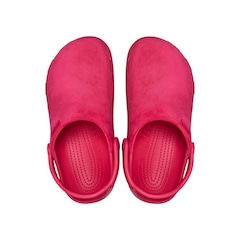 Sandália Unissex Crocs Classic Crafted Velvet Clog Digital Raspberry - Foto 5
