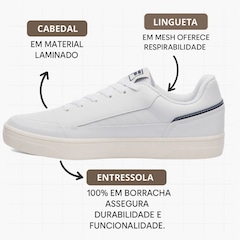 Kit Tênis Fila Vortex E Meia - Masculino - Foto 3