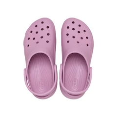 Sandália Crocs Classic Platform Clog Hydrangea - Feminino - Foto 5