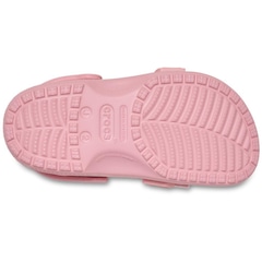 Sandália Crocs Classic Bow Clog K Powder - Infantil - Foto 6