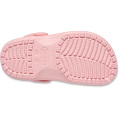 Sandália Crocs Classic Velvet Bow Clog T Powder Infantil - Foto 6