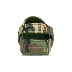 Sandália Crocs Classic Camouflage Clog K Army Infantil - Foto 7