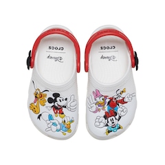 Sandália Crocs Mickey and Friends Classic Clog T Multi - Infantil - Foto 2