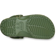 Sandália Crocs Classic Camouflage Clog T Army Infantil - Foto 6