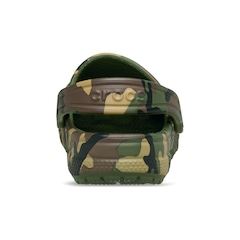 Sandália Crocs Classic Camouflage Clog T Army Infantil - Foto 7