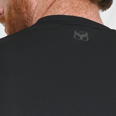 Camiseta ML Mizuno Two Loops 8 Tee Masculino - Foto 6