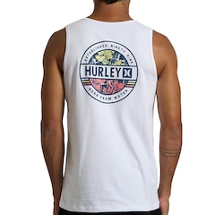 Camiseta Regata Hurley Sticker Masculina - Foto 2