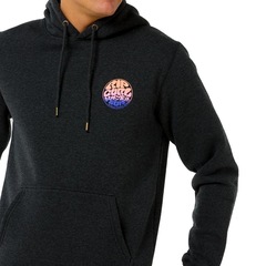 Blusão Rip Curl Canguru Brazil Wetsuit Icon W25 Black Marle - Masculino - Foto 3