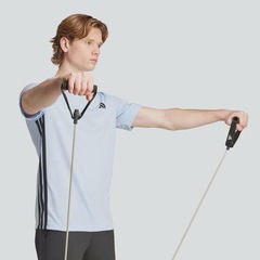 Camiseta adidas Essentials 3 Listras Masculina - Foto 3