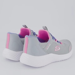 Tênis Infantil Skechers Bounder Simples - Foto 3