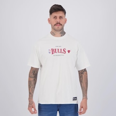 Camiseta NBA Chicago Bulls Oversized Class Masculina - Foto 1