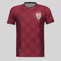 Camisa Dragão Premium Atlético Goianiense Aquecimento 2024 Infantil - Foto 1