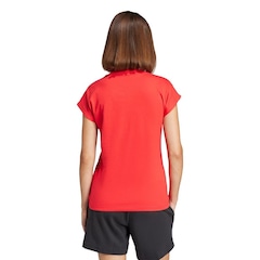 Camiseta Feminina adidas Manga Curta Logo Linear - Foto 2