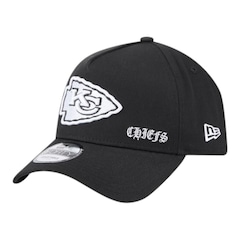 Boné New Era 940 A-Frame Kansas City Chiefs Gothic Flawless Masculino - Foto 1
