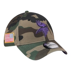 Boné New Era 3930 Minnesota Vikings Salute Service 25 Masculino - Foto 4