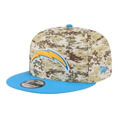 Boné New Era 950 Los Angeles Chargers Salute Service 25 Masculino - Foto 1