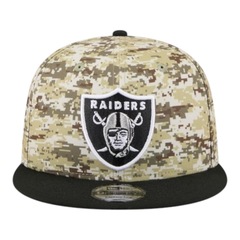 Boné New Era 950 Militar Las Vegas Raiders Salute Service 25 Masculino - Foto 3