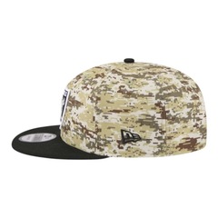 Boné New Era 950 Militar Las Vegas Raiders Salute Service 25 Masculino - Foto 5