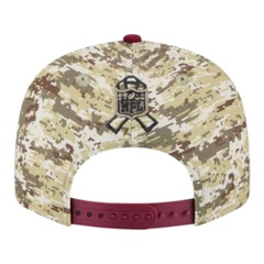 Boné New Era 950 Washington Commanders Salute Service 25 Masculino - Foto 2