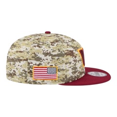 Boné New Era 950 Washington Commanders Salute Service 25 Masculino - Foto 5