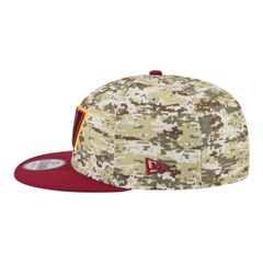 Boné New Era 950 Washington Commanders Salute Service 25 Masculino - Foto 7