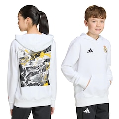 Blusão de Moletom com capuz adidas Real Madrid Avengers Infantil - Foto 1