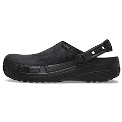 Sandália Crocs Classic Crafted Velvet Clog Black - Feminino - Foto 3