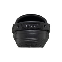 Sandália Crocs Classic Crafted Velvet Clog Black - Feminino - Foto 7