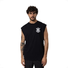 Camiseta Regata Do Corinthians Jogai Por Nós - Surf Center - Masculina - Foto 1