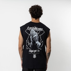 Camiseta Regata Do Corinthians Jogai Por Nós - Surf Center - Masculina - Foto 3
