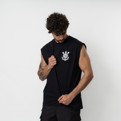 Camiseta Regata Do Corinthians Jogai Por Nós - Surf Center - Masculina - Foto 4