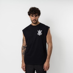 Camiseta Regata Do Corinthians Jogai Por Nós - Surf Center - Masculina - Foto 8