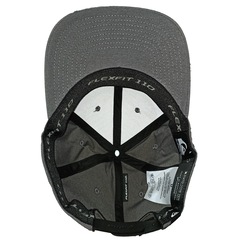 Boné Aba Curva  Quiksilver Amped Up Twill Gray - Unissex - Foto 5