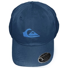 Boné Aba Curva Quiksilver Amped Up Twill Blue - Unissex - Foto 2