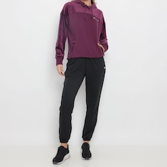 Blusão de Moletom com Capuz Champion Velour Blocked Feminino - Foto 1