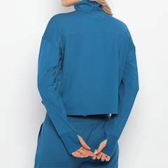 Blusão de Moletom Ziper 1/4 Champion Soft Touch Feminino - Foto 2