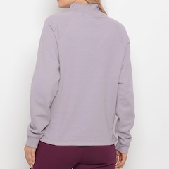 Blusão de Moletom Champion Powerblend Mock Neck Feminino - Foto 3