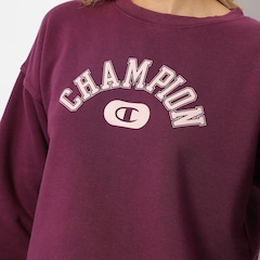 Blusão de Moletom Champion Relaxed Fleece Dye Crew Feminino - Foto 2