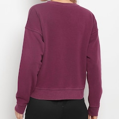 Blusão de Moletom Champion Relaxed Fleece Dye Crew Feminino - Foto 3