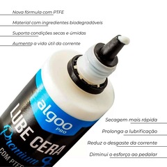 Óleo Lubrificante Cera Corrente Bike Algoo Premium 60 ml - Foto 2