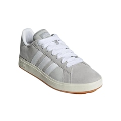 Tênis adidas Grand Court Base Suede Masculino - Foto 4