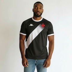 Camisa Do Vasco da Gama Kappa Supp Graphik - Masculino - Foto 3