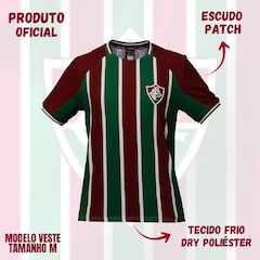 Camisa Do Fluminense Raglan Bench Braziline - Masculino - Foto 2