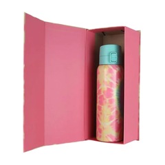 Garrafa Farm Etc Original Térmica Estampada Tie Dye 850ml - Foto 5