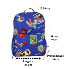 Mochila Farm Me Leva Patch Rio Estampada Original - Foto 6