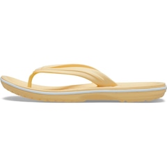 Chinelo Unissex Crocs Crocband Flip Golden Hour - Foto 3